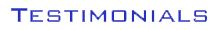 Testimonials